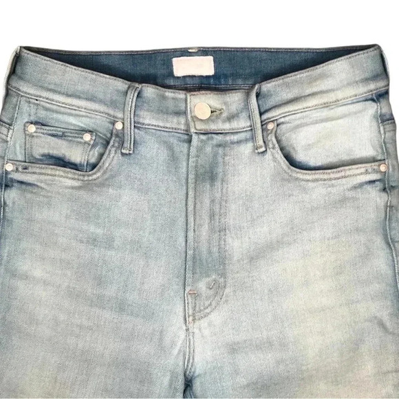 MOTHER- The Insider Crop Step Fray Limited Edition Jeans | Size 30 - Picture 4 of 15